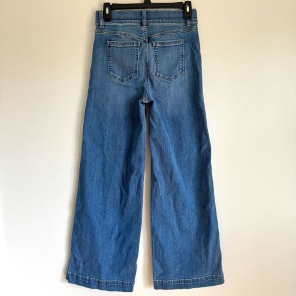 SPANX Seamed Front Wide Leg Jean - Vintage Indigo | Size S - Picture 3 of 8